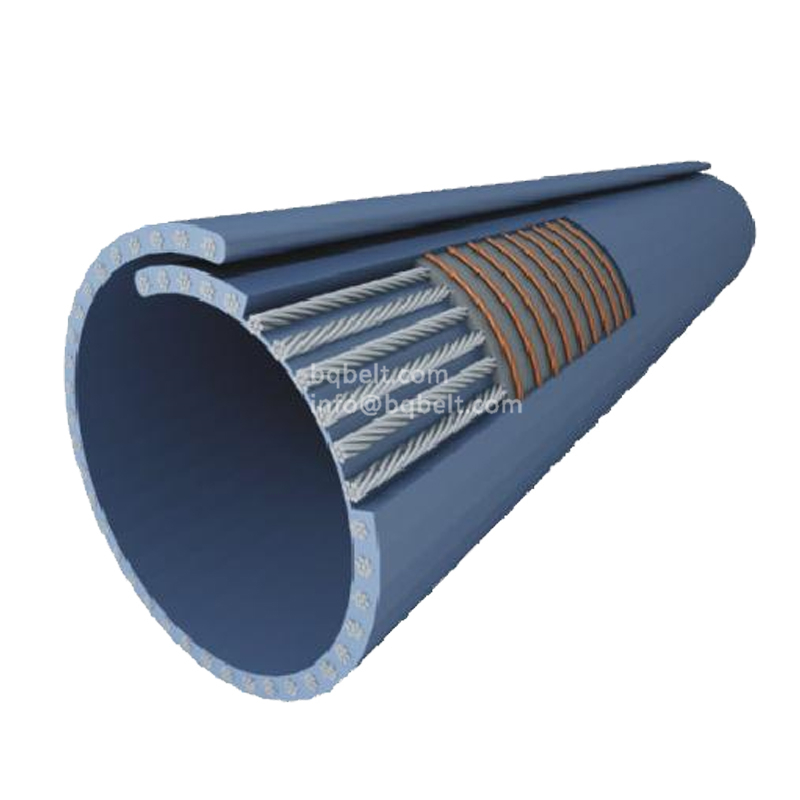 Tubular conveyor belt